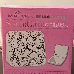 Impressions Hello Kitty Compact Mirror with Magnification